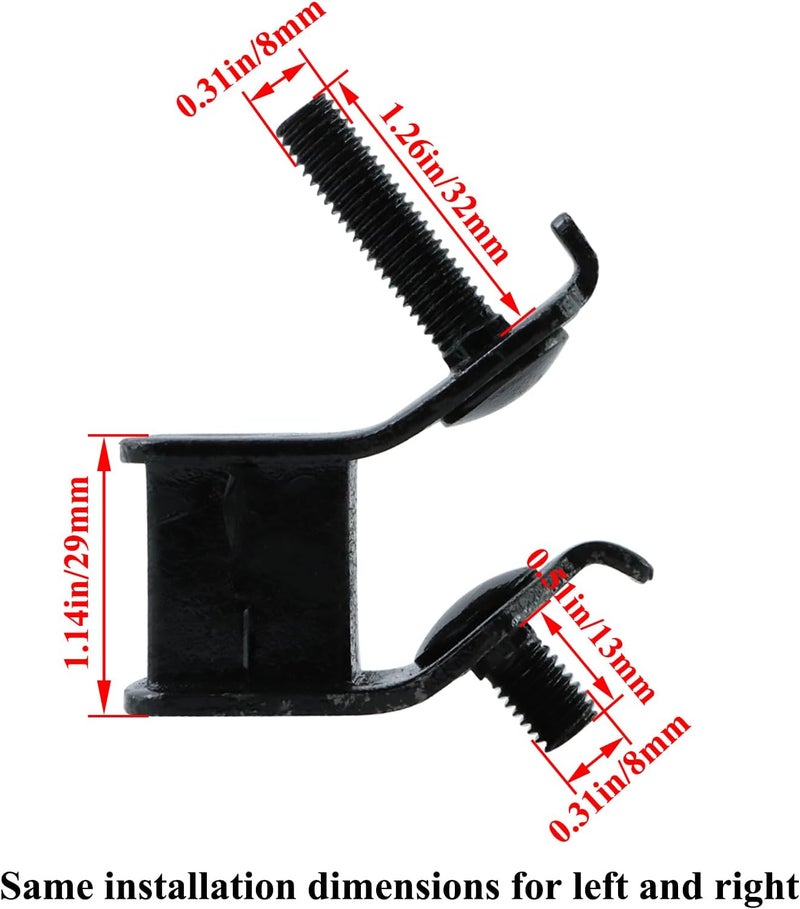 KIKITE Generator Anti Vibration Rubber Mount for 2000w 3000w 3500w 4000w 4750w Compatible with Champion Firman Predator Open-frame Generators Shock-Absorbing Feet 4 Pcs (2 left and 2 right) - Image 2